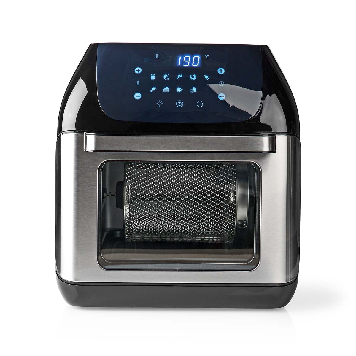 Hot Air Fryer | 12 l | Timer: 60 min | Number of preset programs: 9 | Digital | Black