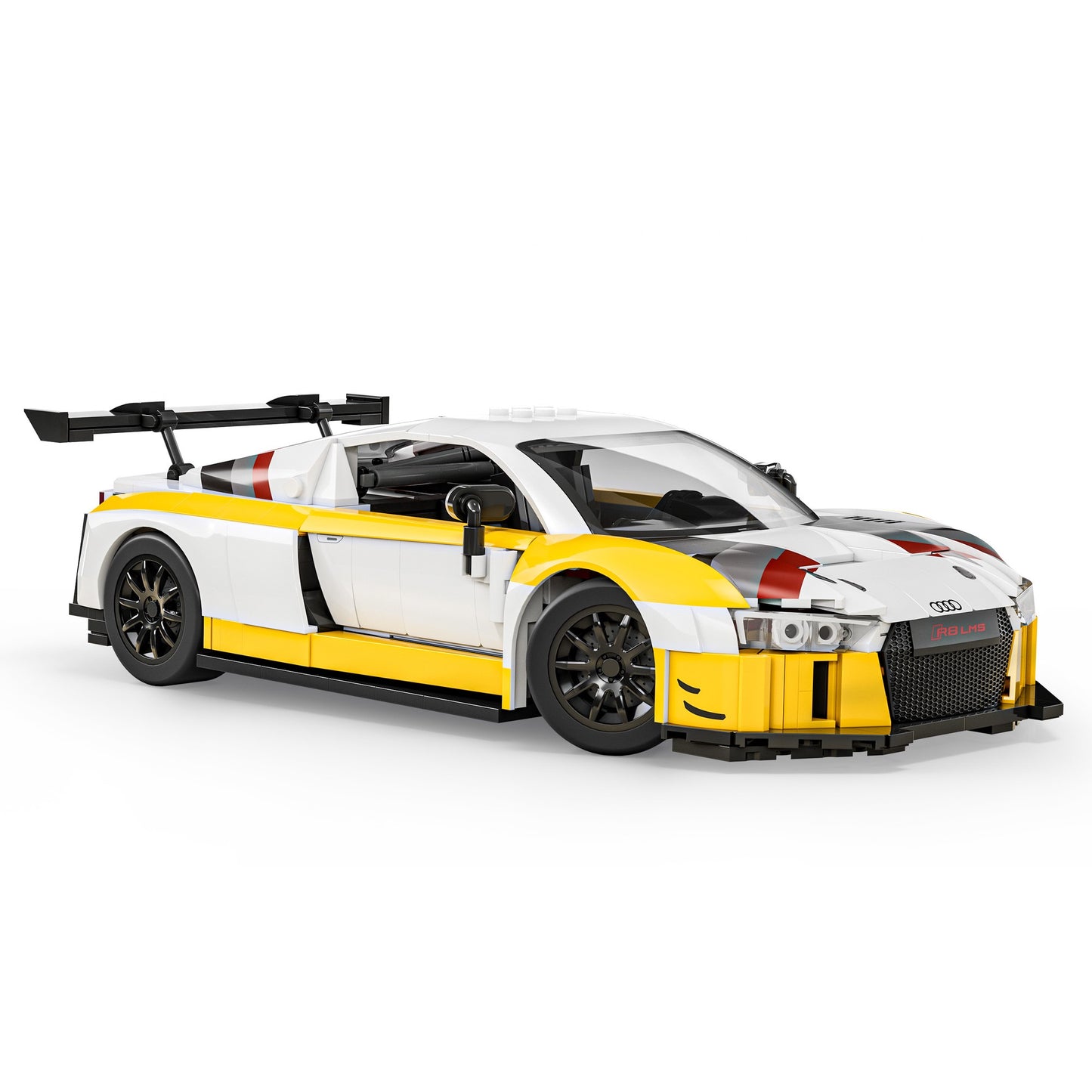 Hot Wheels Audi R8 LMS Building Set, 820 Pieces