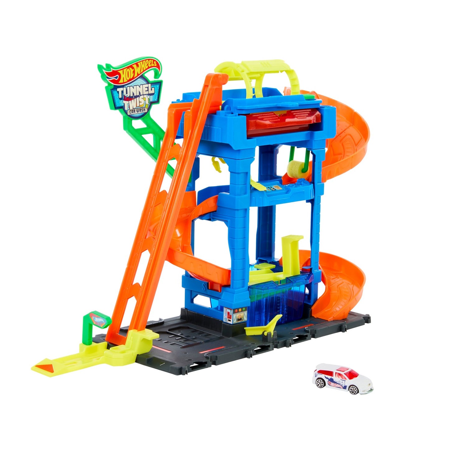 Hot Wheels City Ecl Car Wash Playset