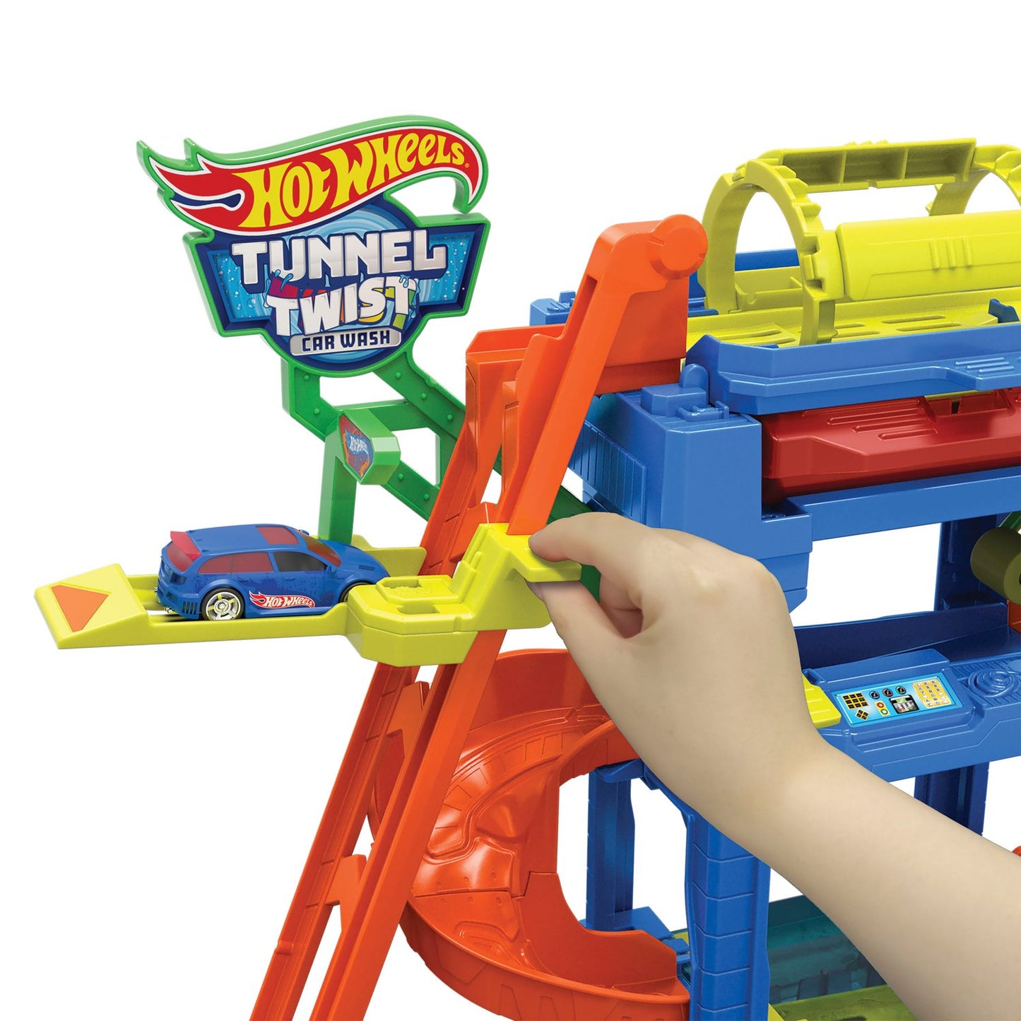 Hot Wheels City Ecl Car Wash Playset