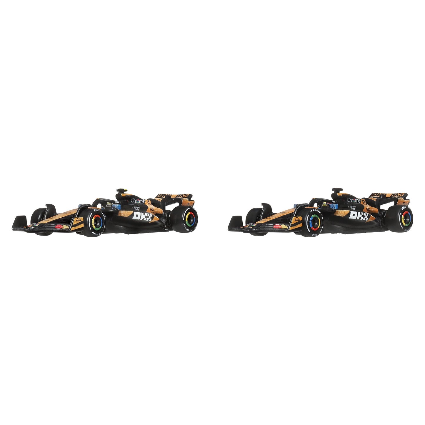 Hot Wheels Formula 1 Die-Cast Cars, 2-Pack, 1:64 Scale