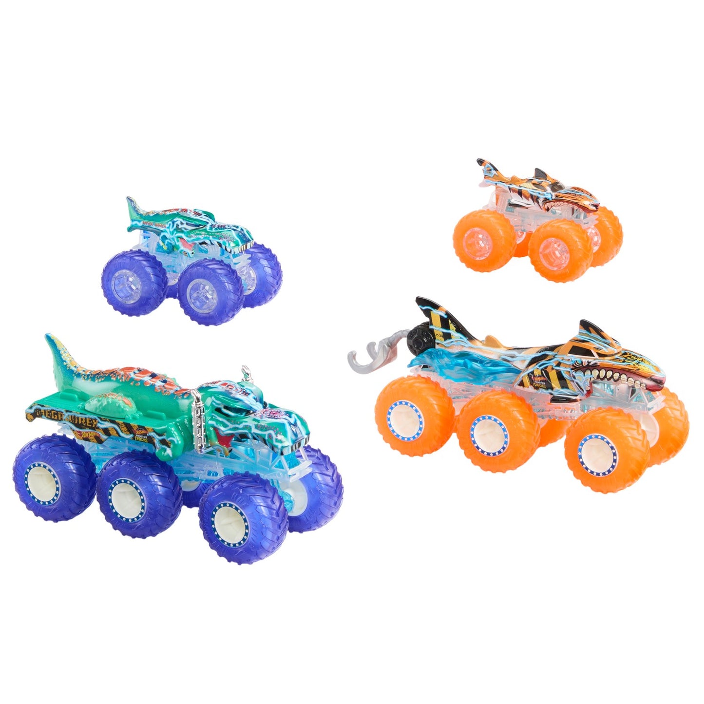 Hot Wheels Monster Trucks Power Smashers Multipack