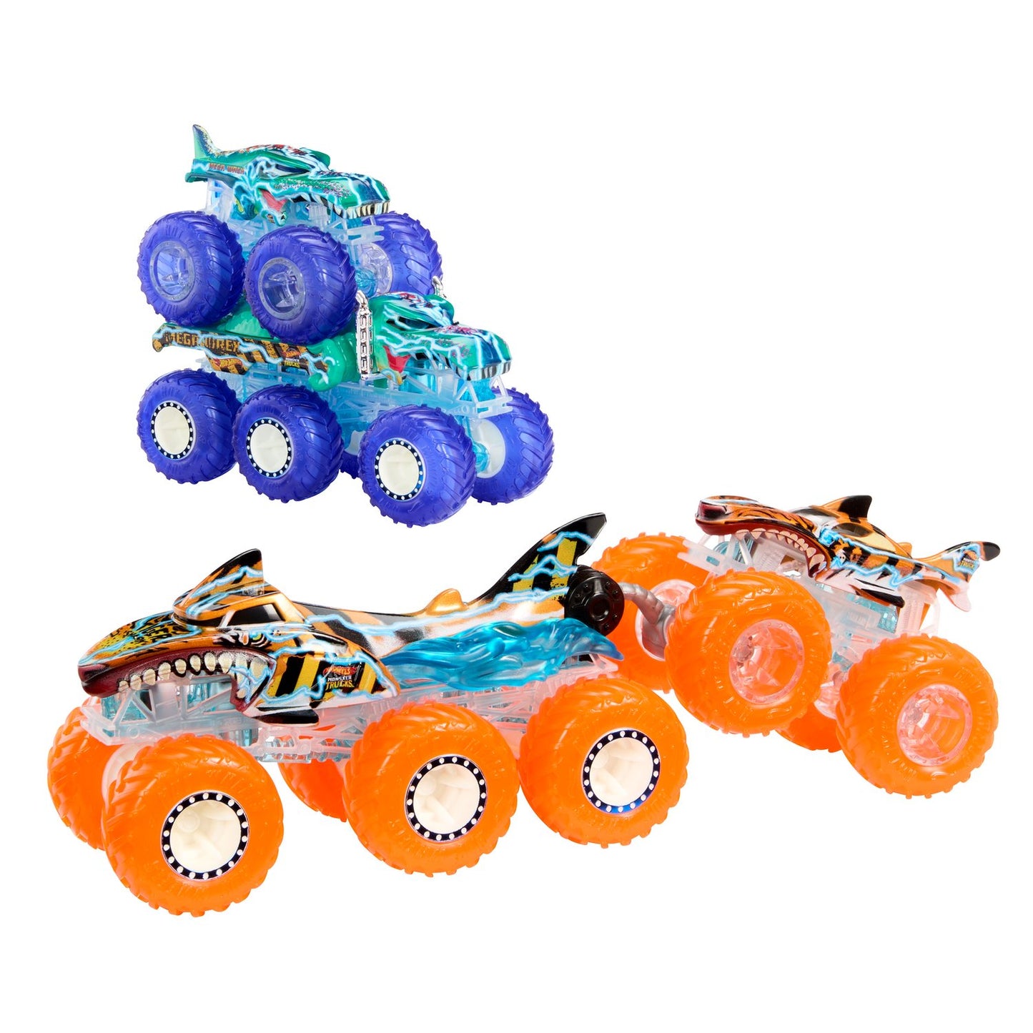 Hot Wheels Monster Trucks Power Smashers Multipack