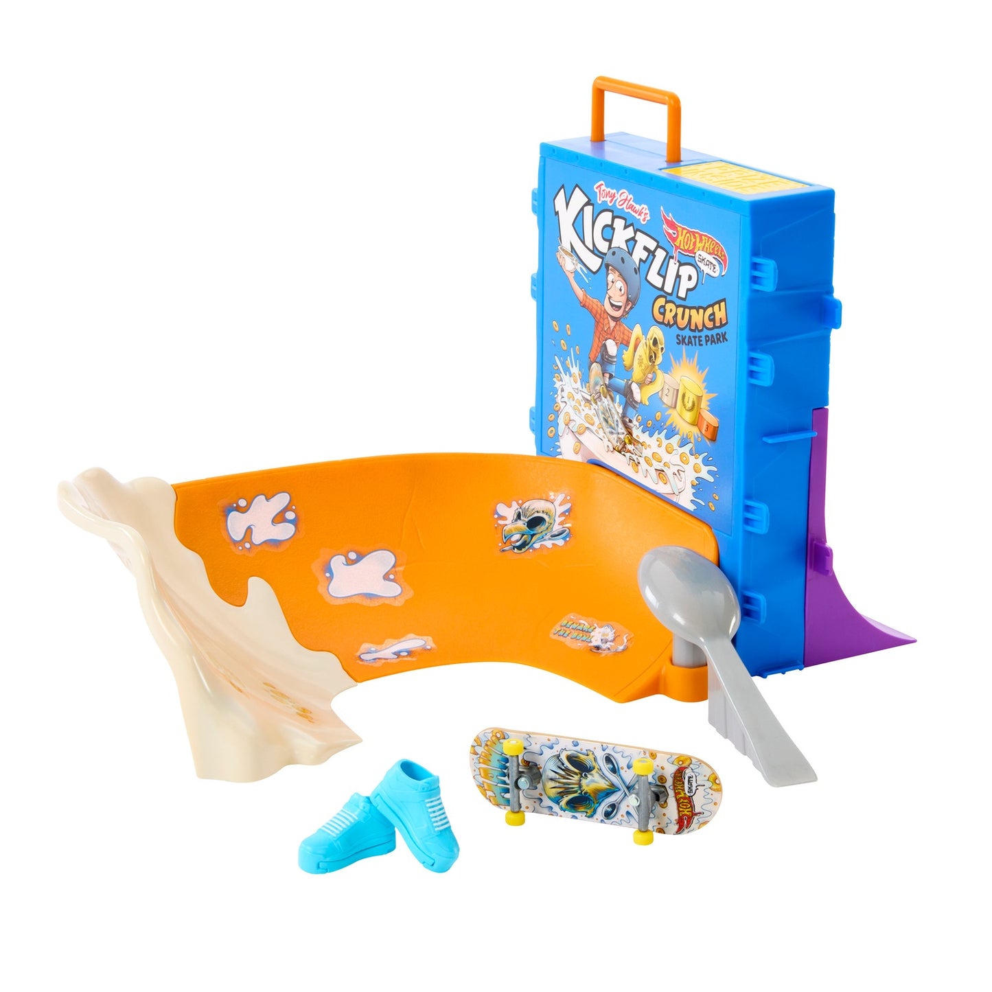 Hot Wheels Skate Cereal Bowl Playset