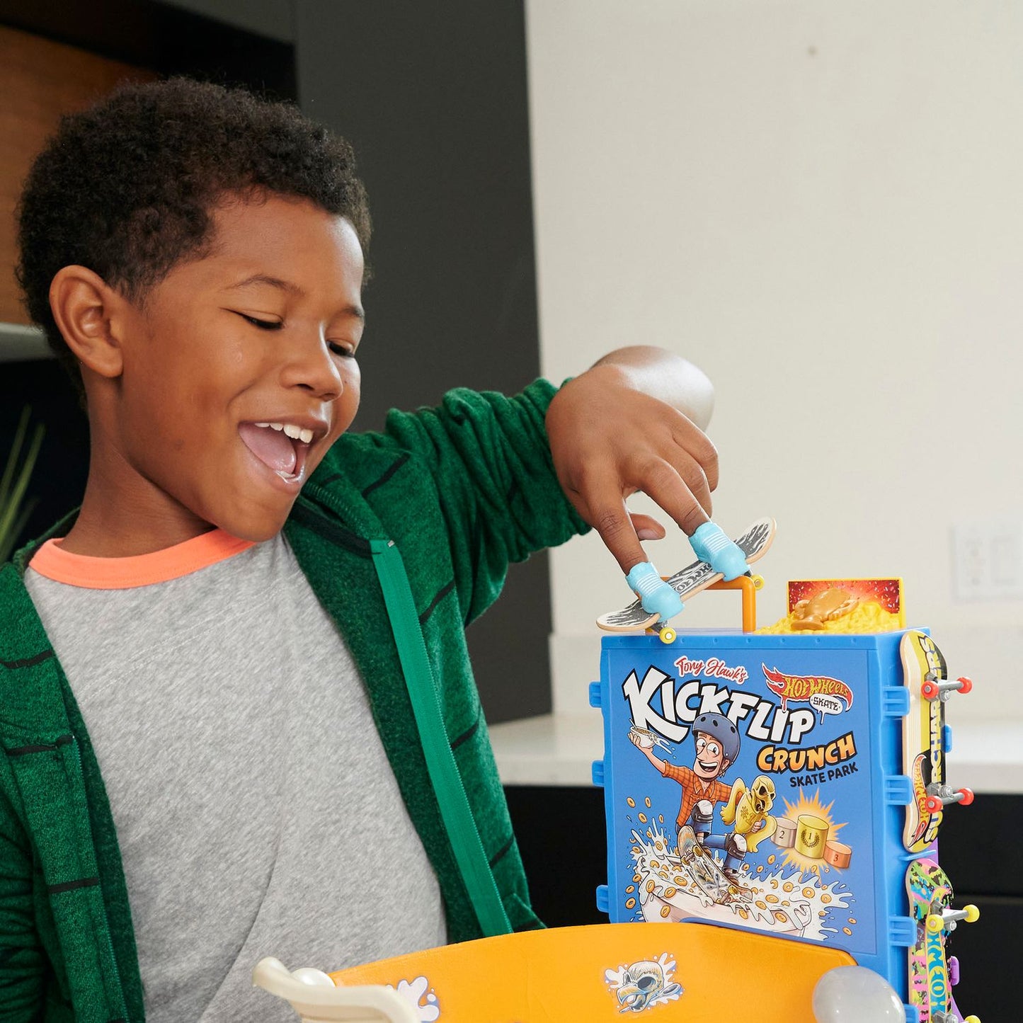 Hot Wheels Skate Cereal Bowl Playset