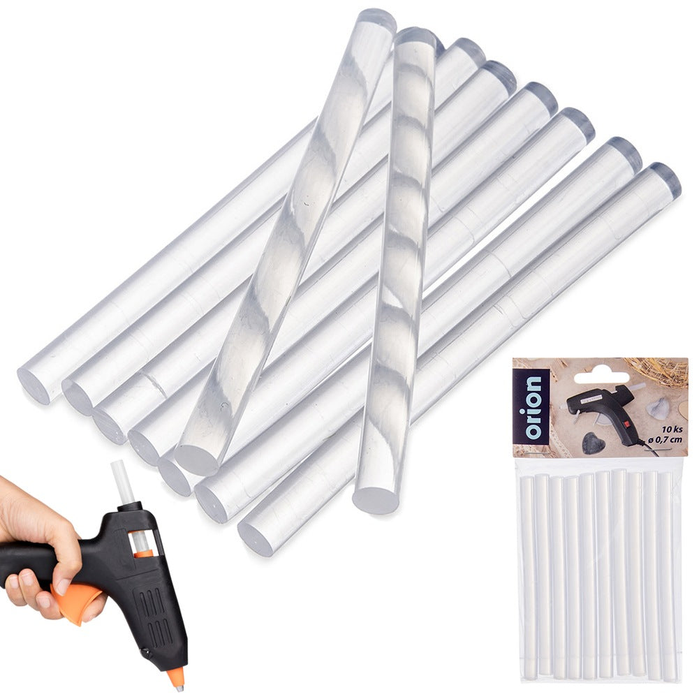 Hot glue gun 0.7 cm 10 pcs.
