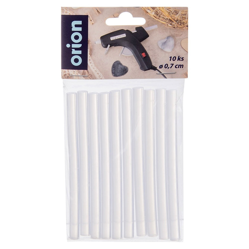 Hot glue gun 0.7 cm 10 pcs.