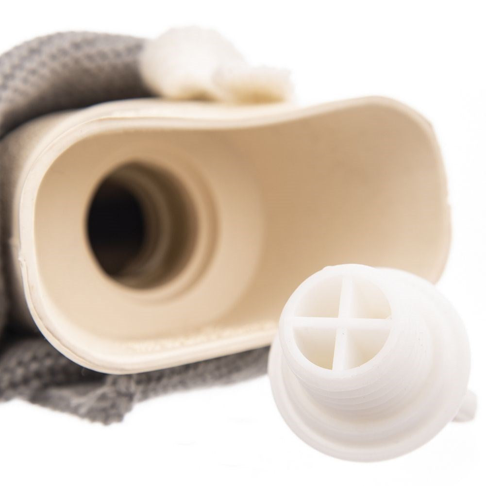 Hot water bottle in cover, long, 1.7 l