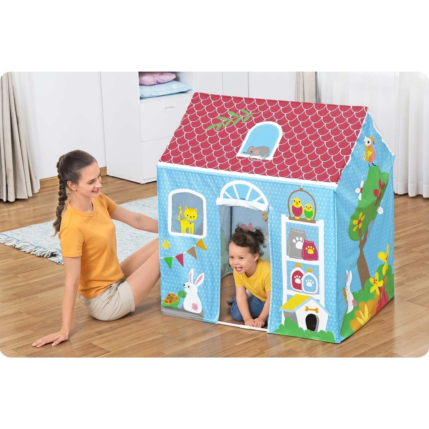 House tent with windows 114 x 102 x 76 cm Bestway 52007