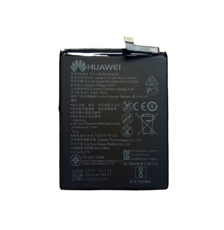 Huawei P10, Honor 9 battery HB386280ECW