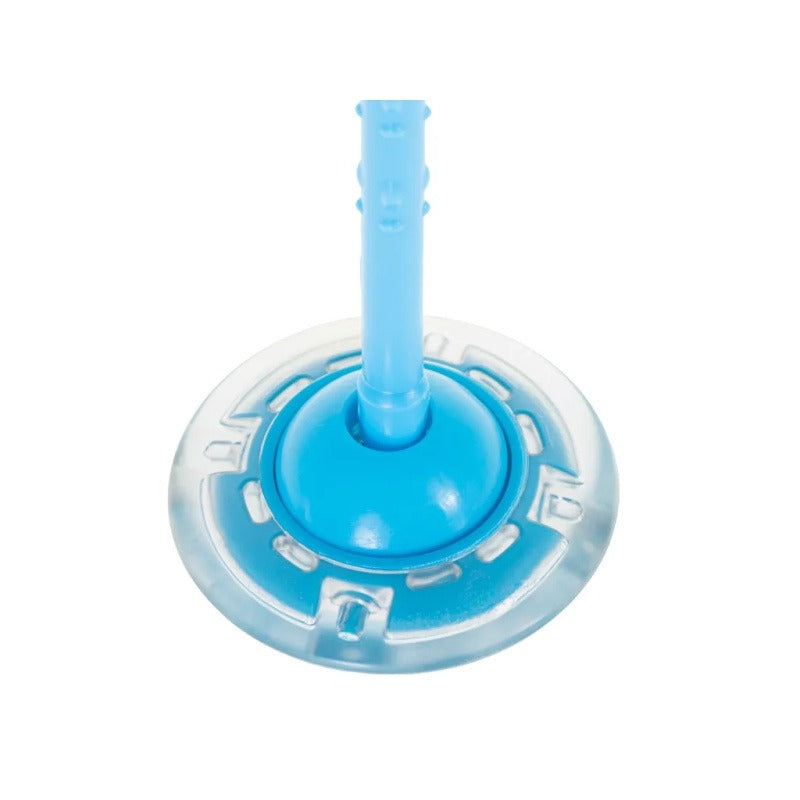 Hula hop leg jumping ball luminous LED blue