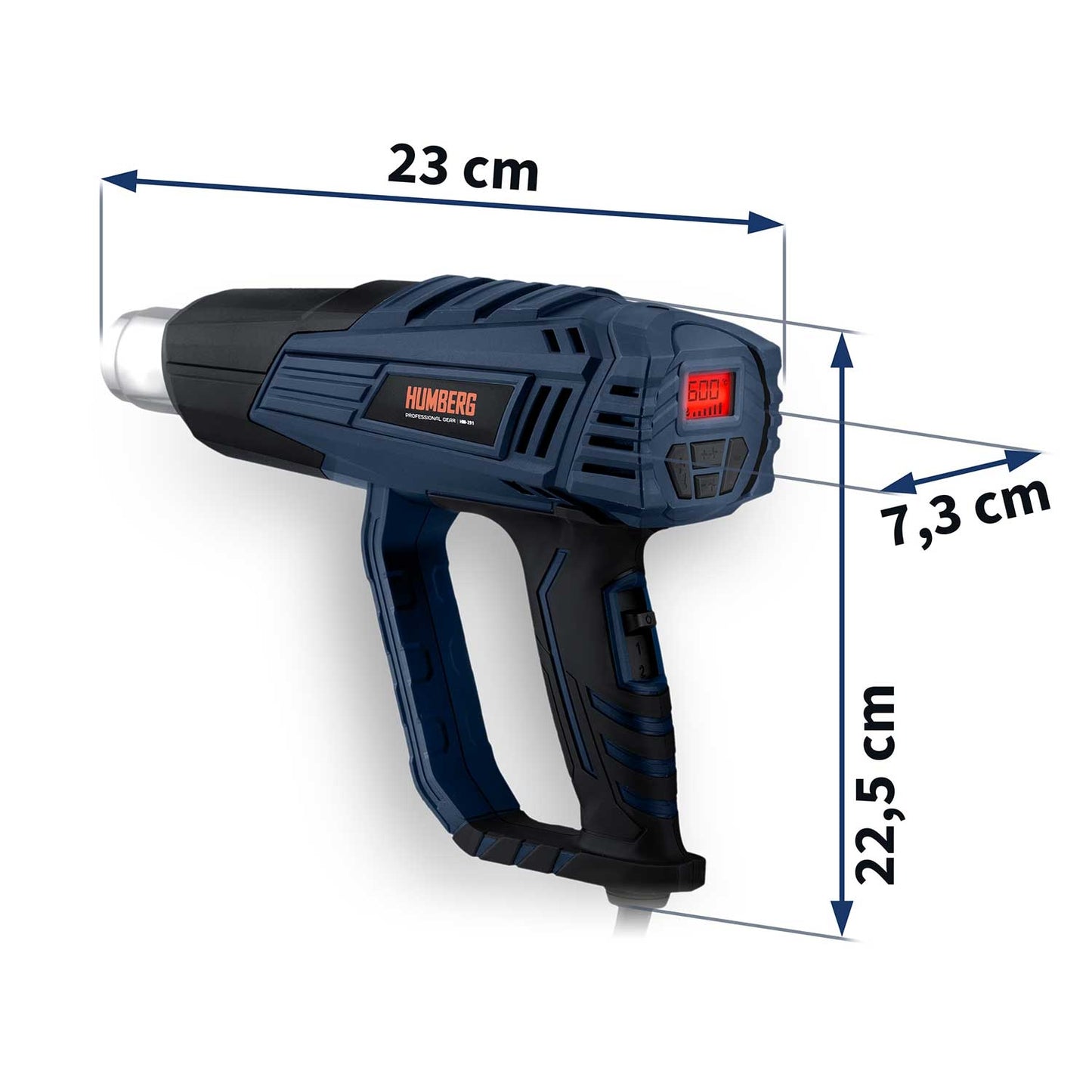 Humberg HM-291 electric heat gun 2000 W
