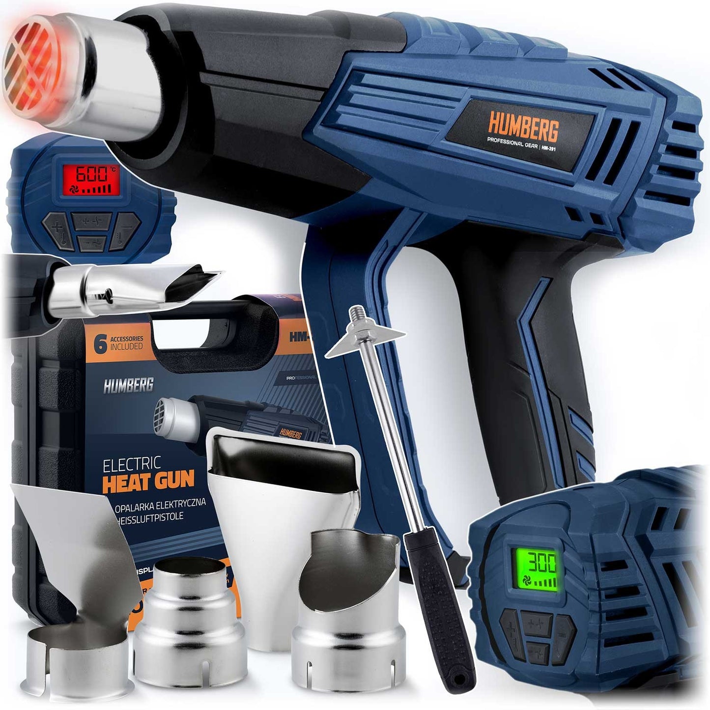 Humberg HM-291 electric heat gun 2000 W