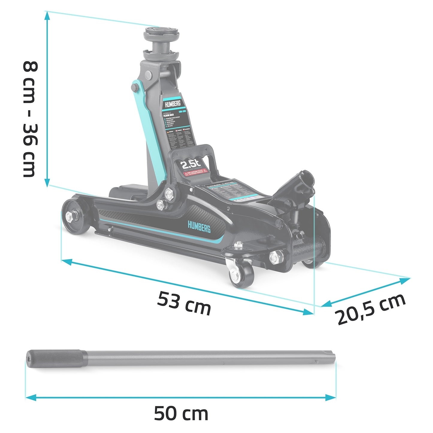 Humberg HM-380 car lift 2.5 t