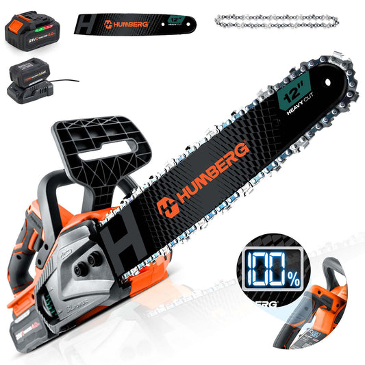 Humberg HM-436 12" Cordless Chainsaw