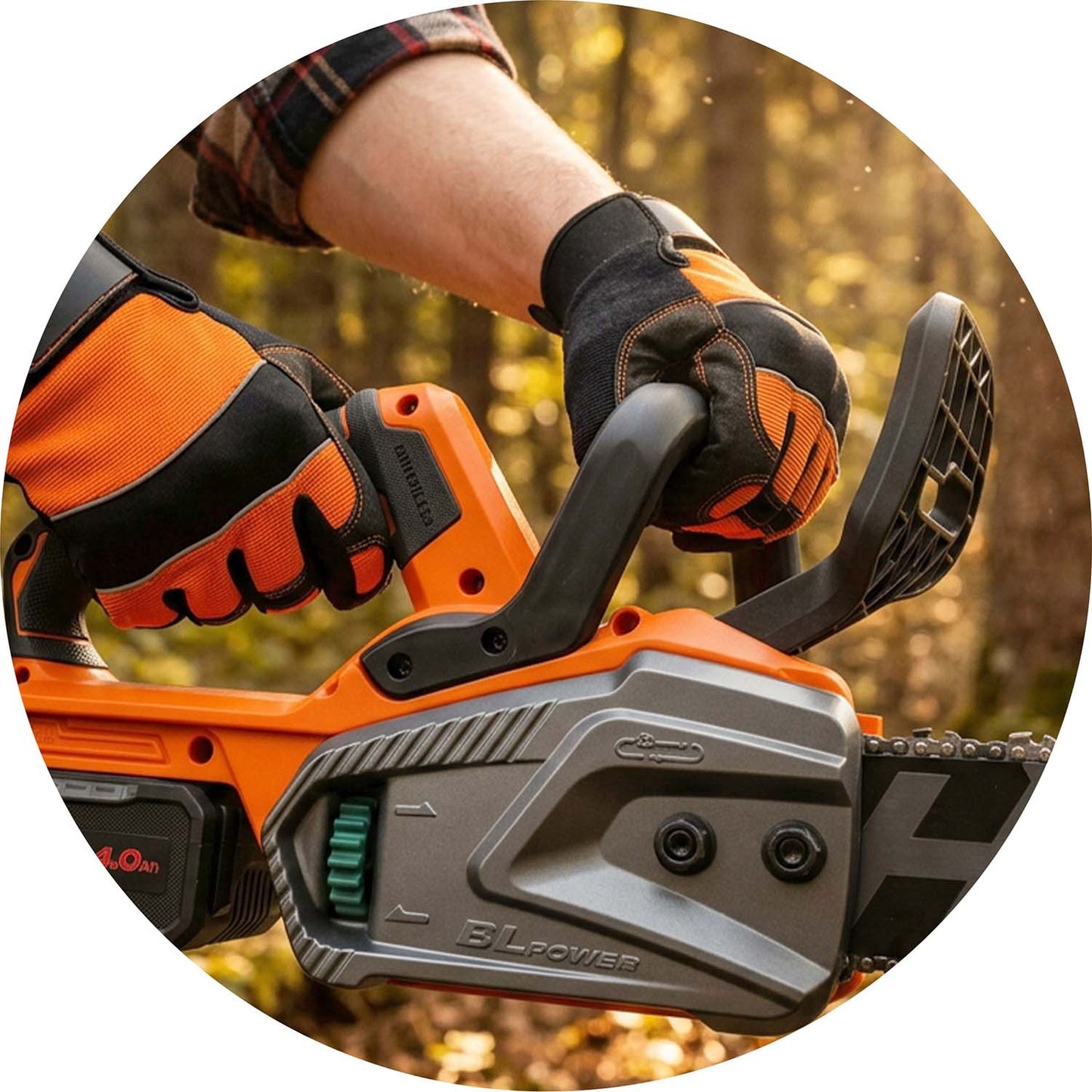 Humberg HM-436 12" Cordless Chainsaw