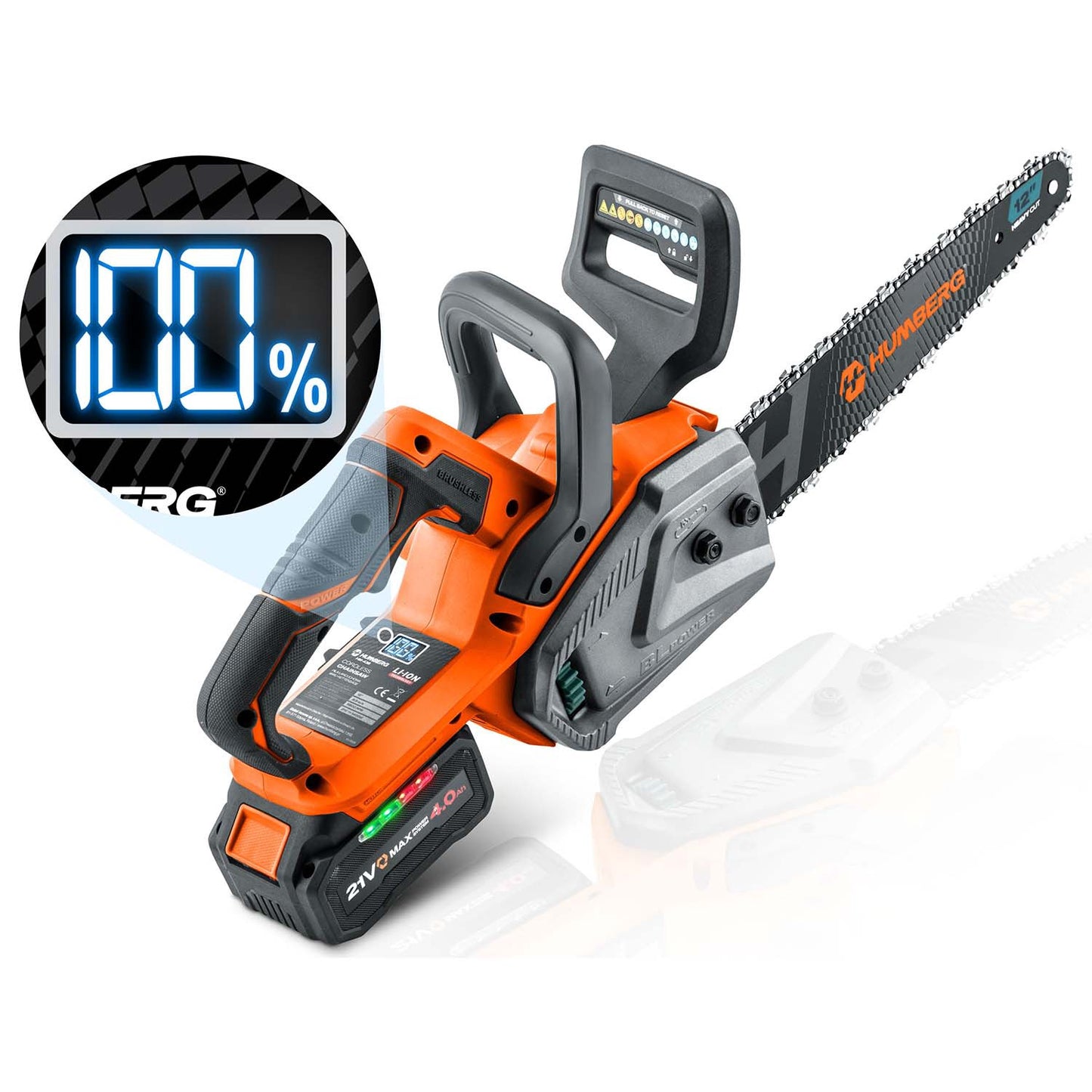 Humberg HM-436 12" Cordless Chainsaw