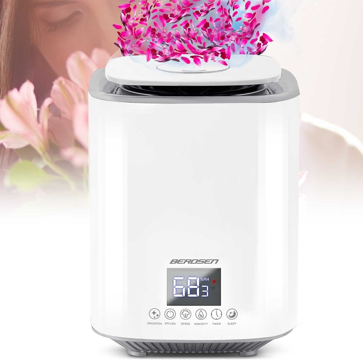 Humidifier Berdsen BD-502 White