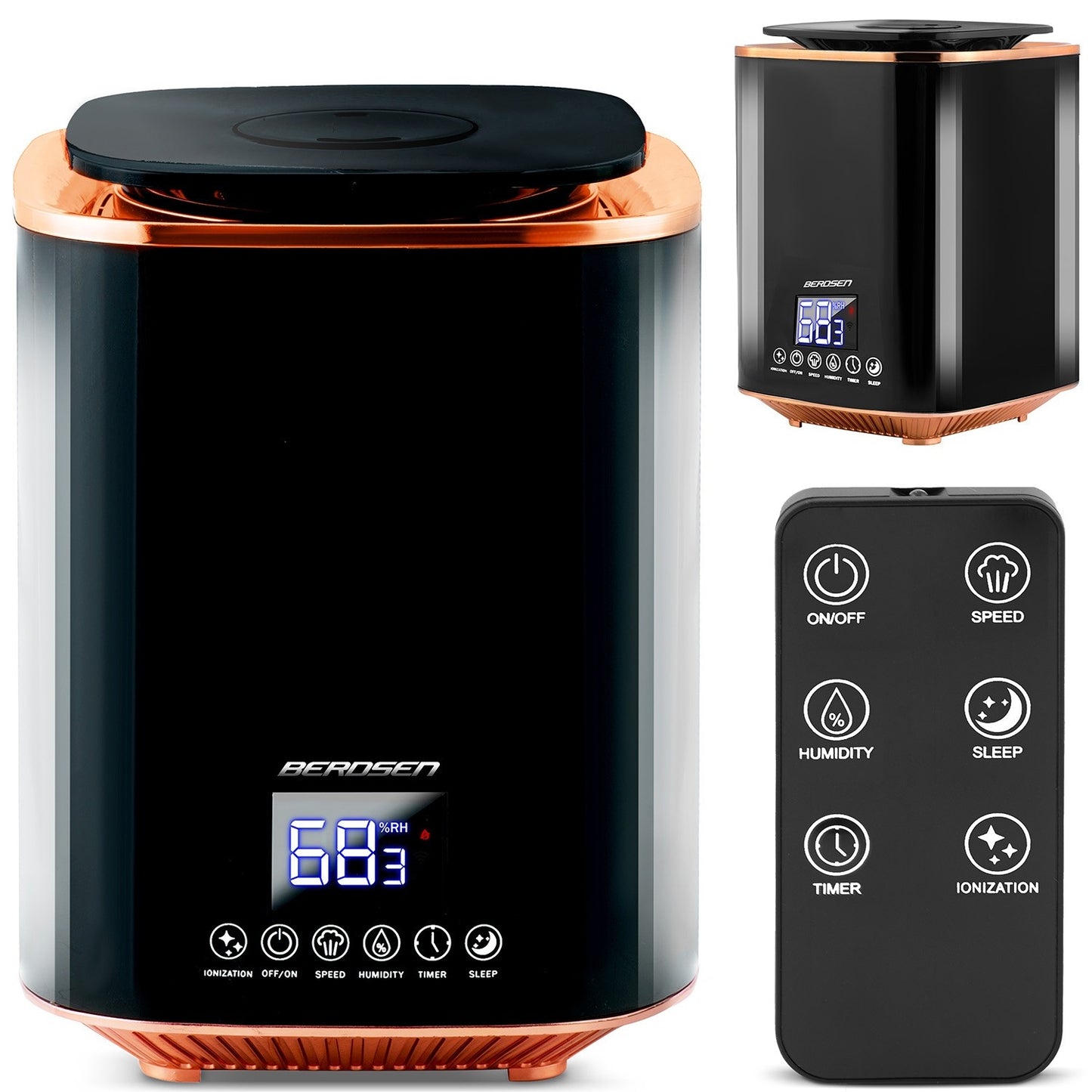 Berdsen BD-502 black air humidifier