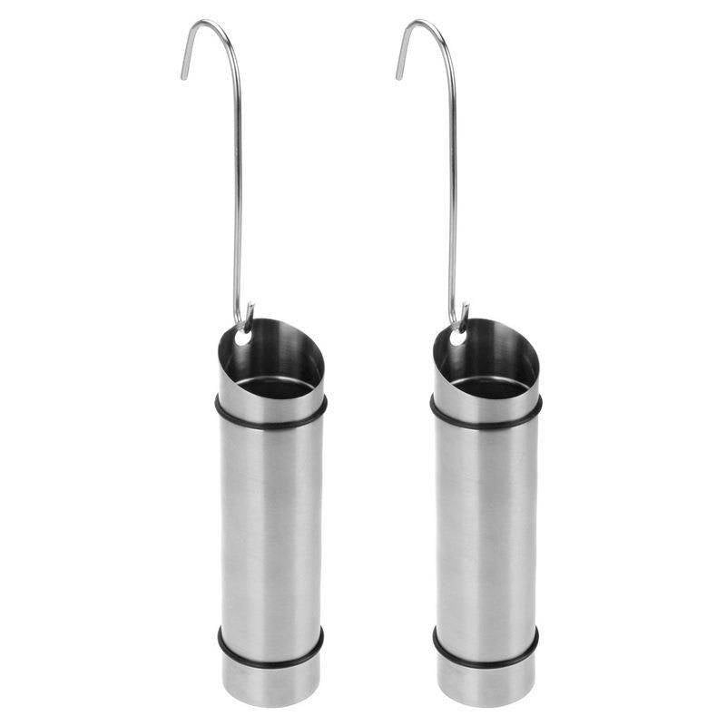 Humidifier for elements - 2 stainless steel containers