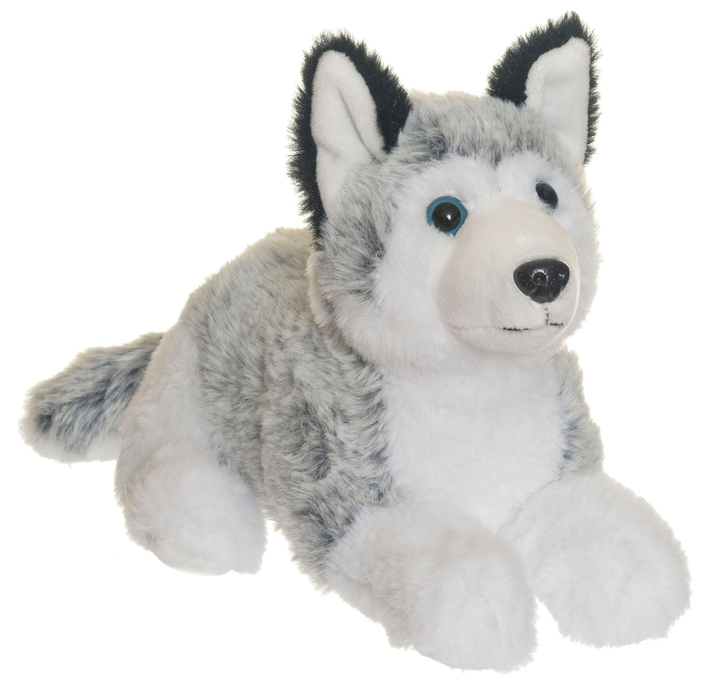 Husky Plush Dog, Grey & White, 25cm, Machine Washable