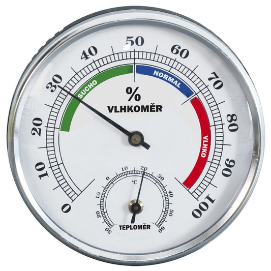 Hygrometer and Thermometer for Indoors and Outdoors