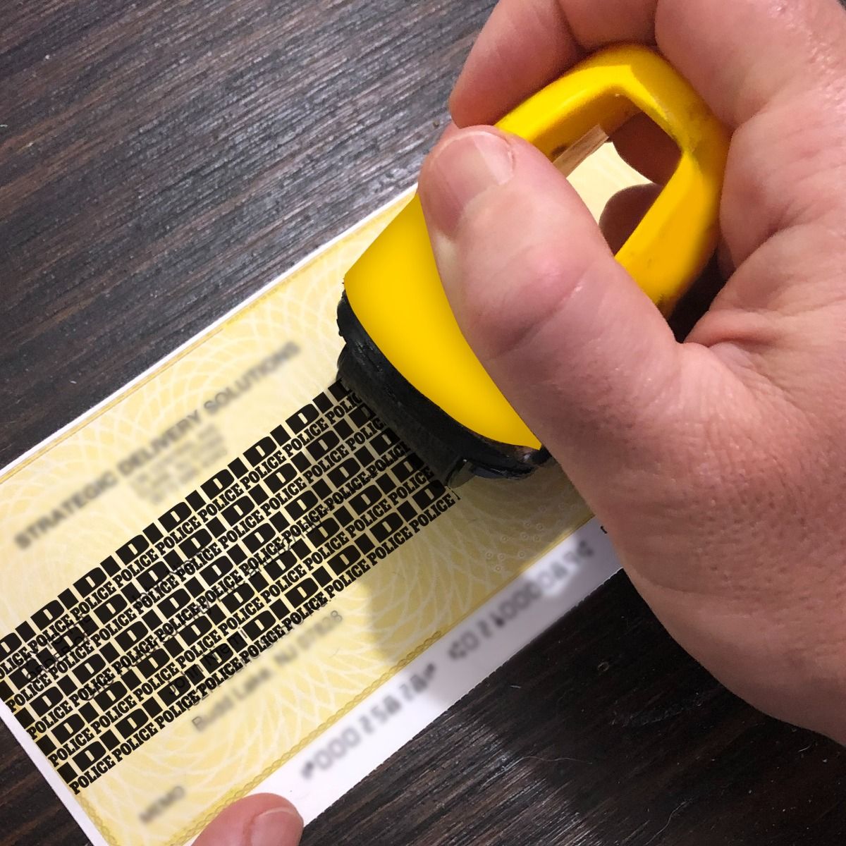 ID Police - ID Guard stamp roller