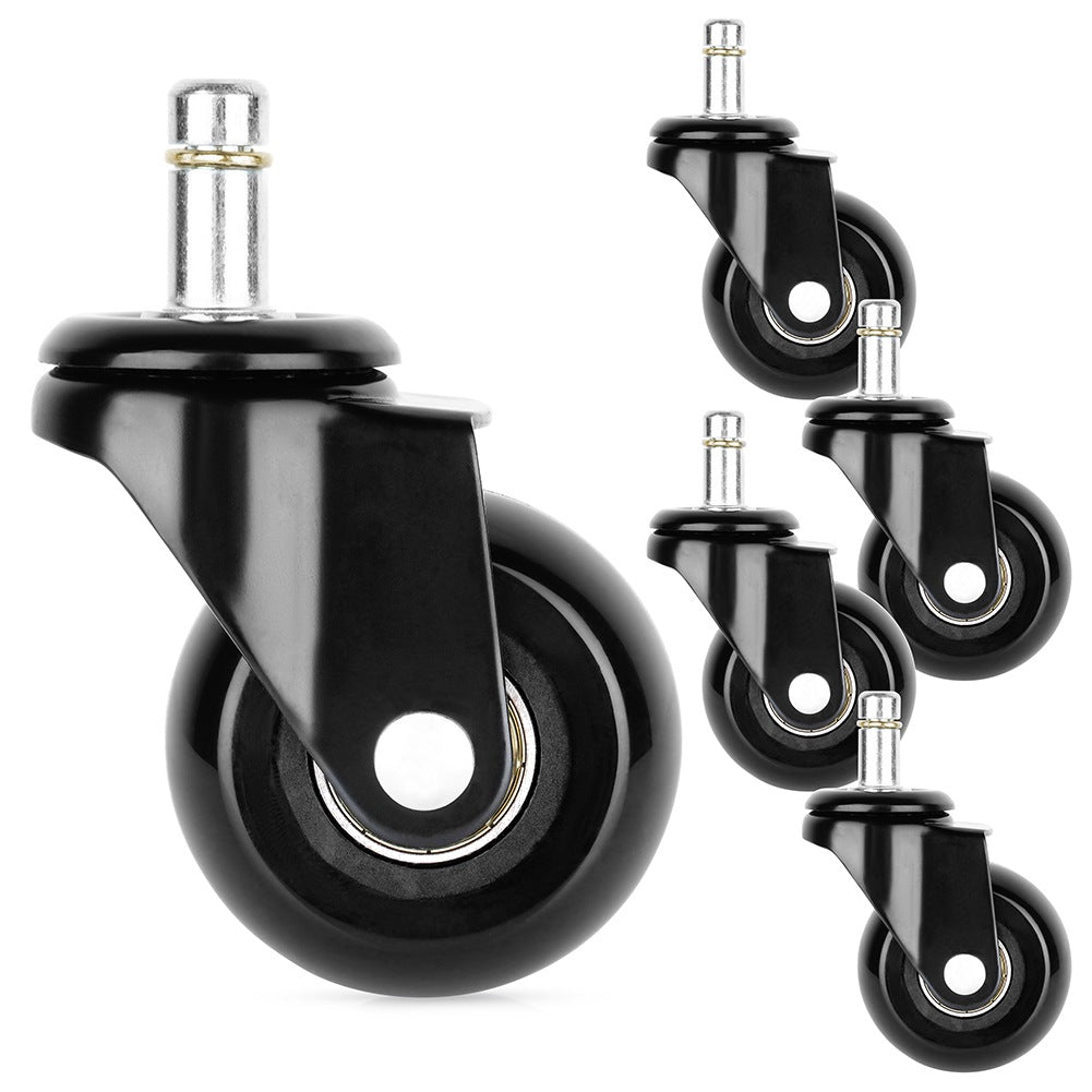 IKEA armchair wheels rubber 5 cm / 10 mm 5 pcs.