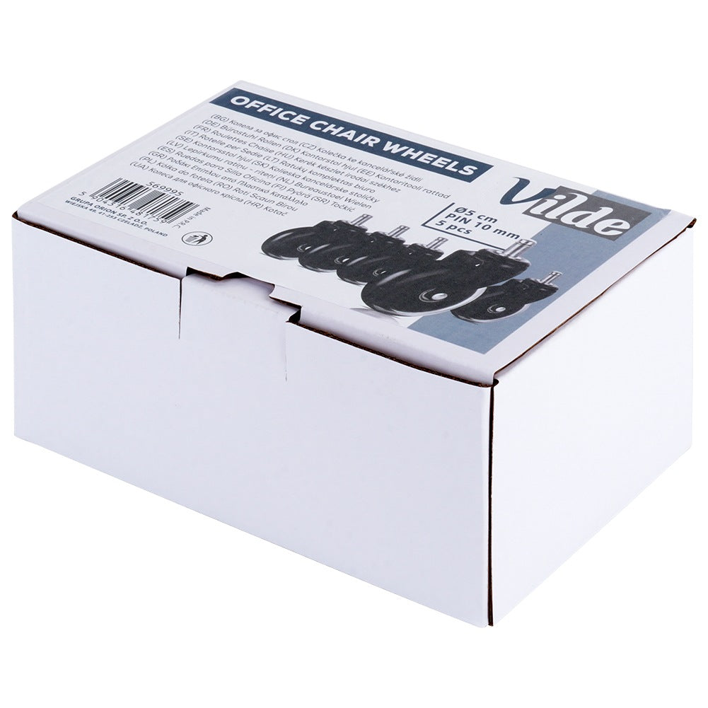 IKEA armchair wheels rubber 5 cm / 10 mm 5 pcs.