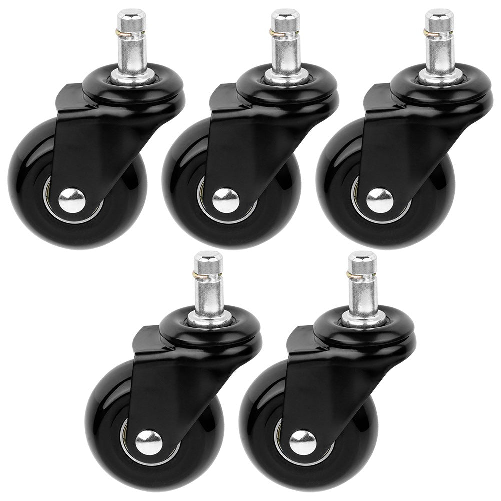 IKEA armchair wheels rubber 5 cm / 10 mm 5 pcs.