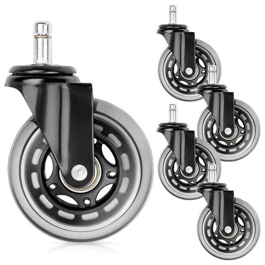 IKEA armchair wheels rubber 7.5cm / 10 mm 5 pcs.