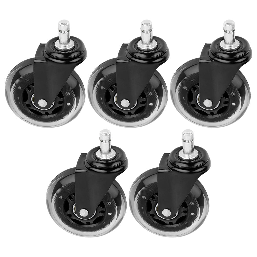 IKEA armchair wheels rubber 7.5cm / 10 mm 5 pcs.