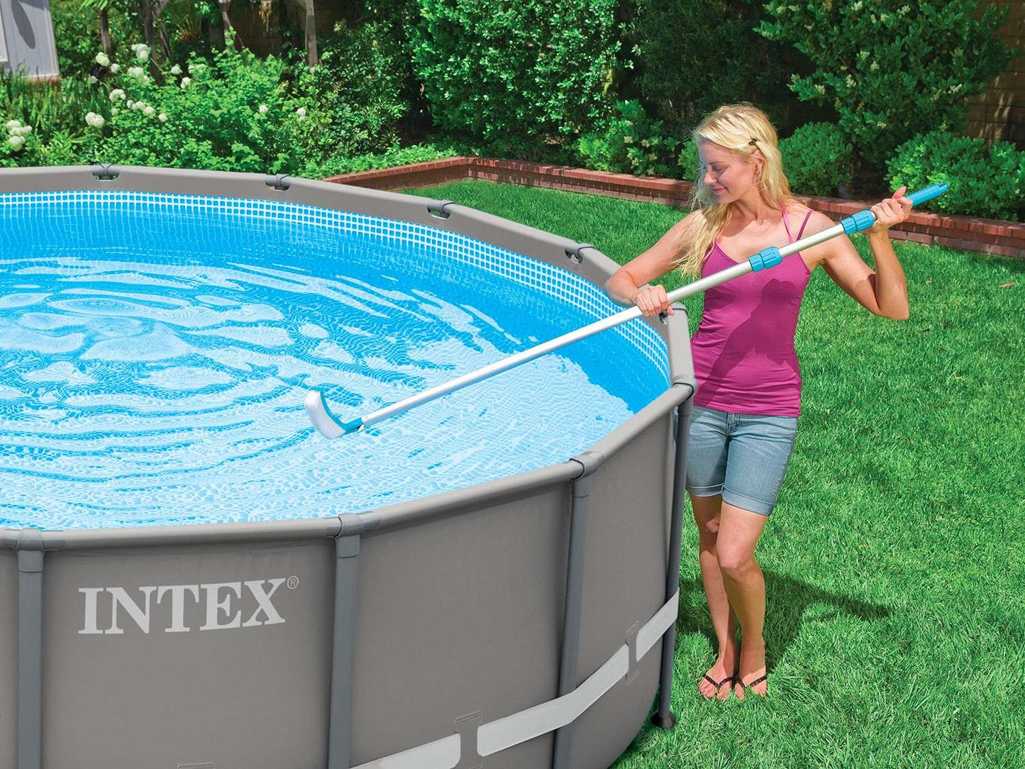 INTEX 29053 pool bottom and walls cleaning brush