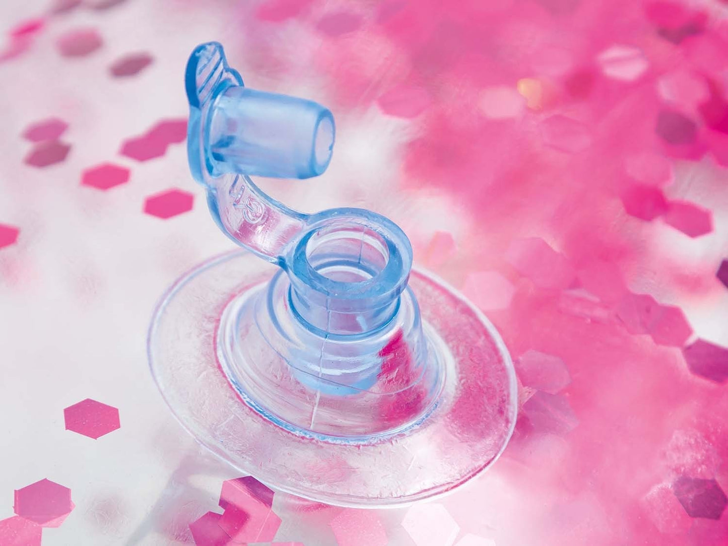 INTEX 56274 glitter swimming ring, pink