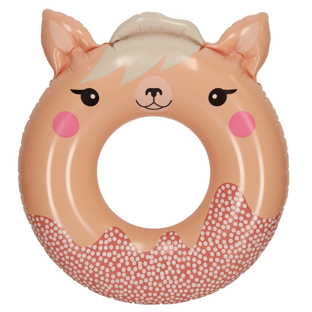 INTEX 59266 Swimming wheel animal pink 6+