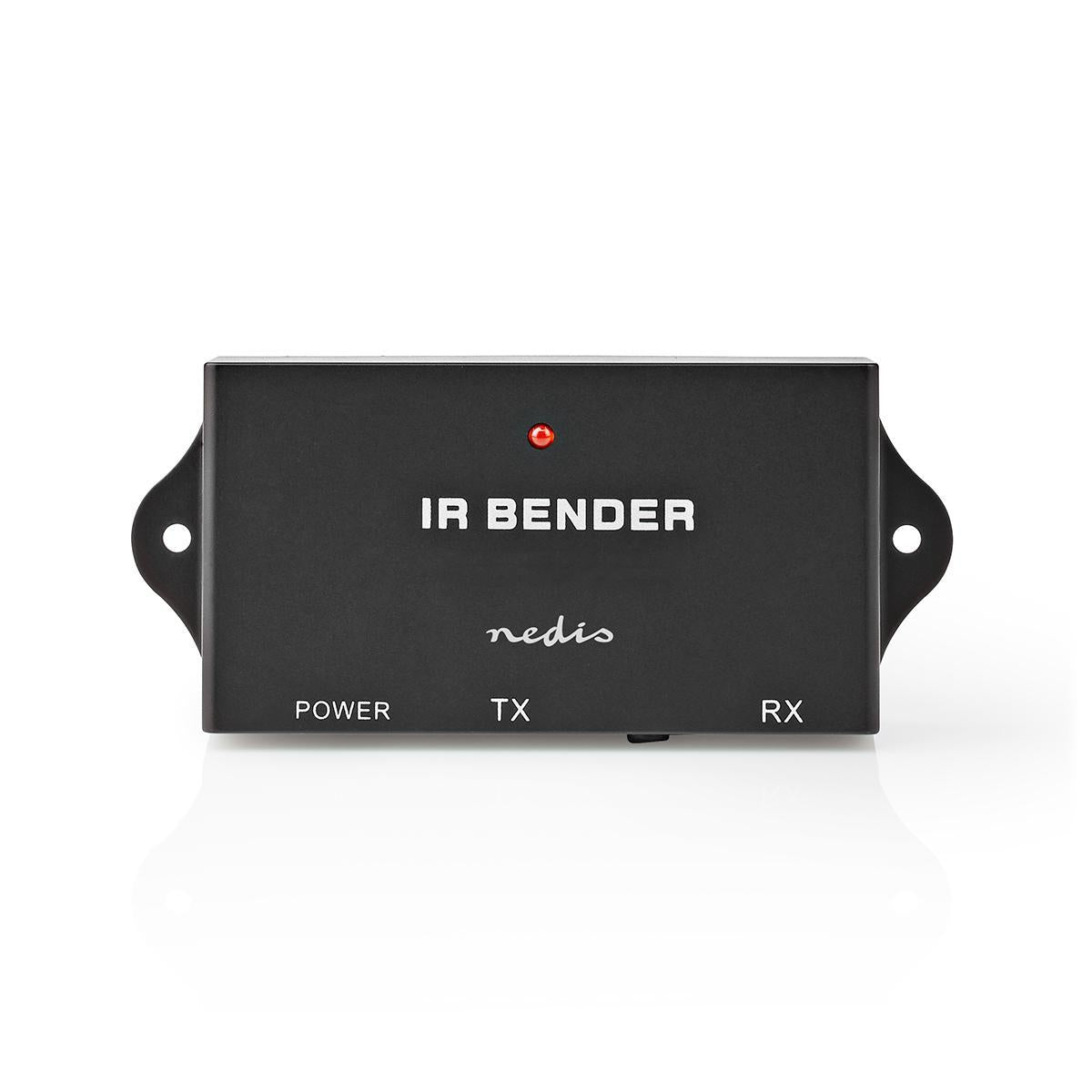 IR remote control extender | Signal range: 7.0 m | 3 Units | ABS | Black