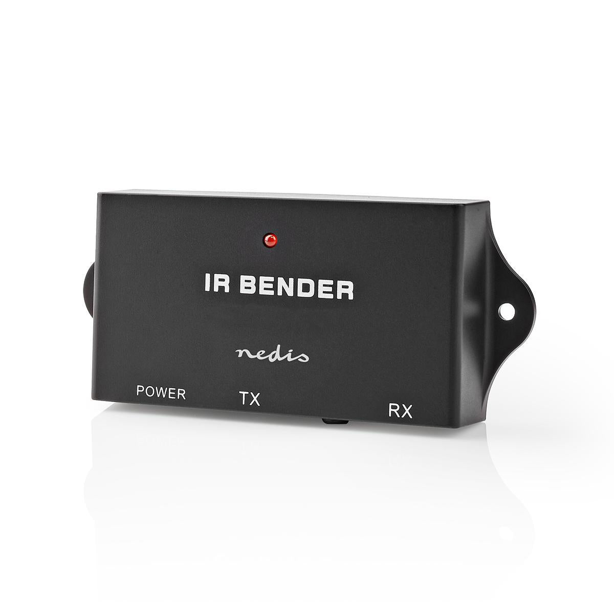 IR remote control extender | Signal range: 7.0 m | 3 Units | ABS | Black