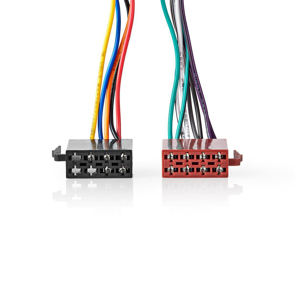 ISO Adapter Cable | ISO Compatibility: Ford | 0.15 m | Round | PVC | Plastic bag