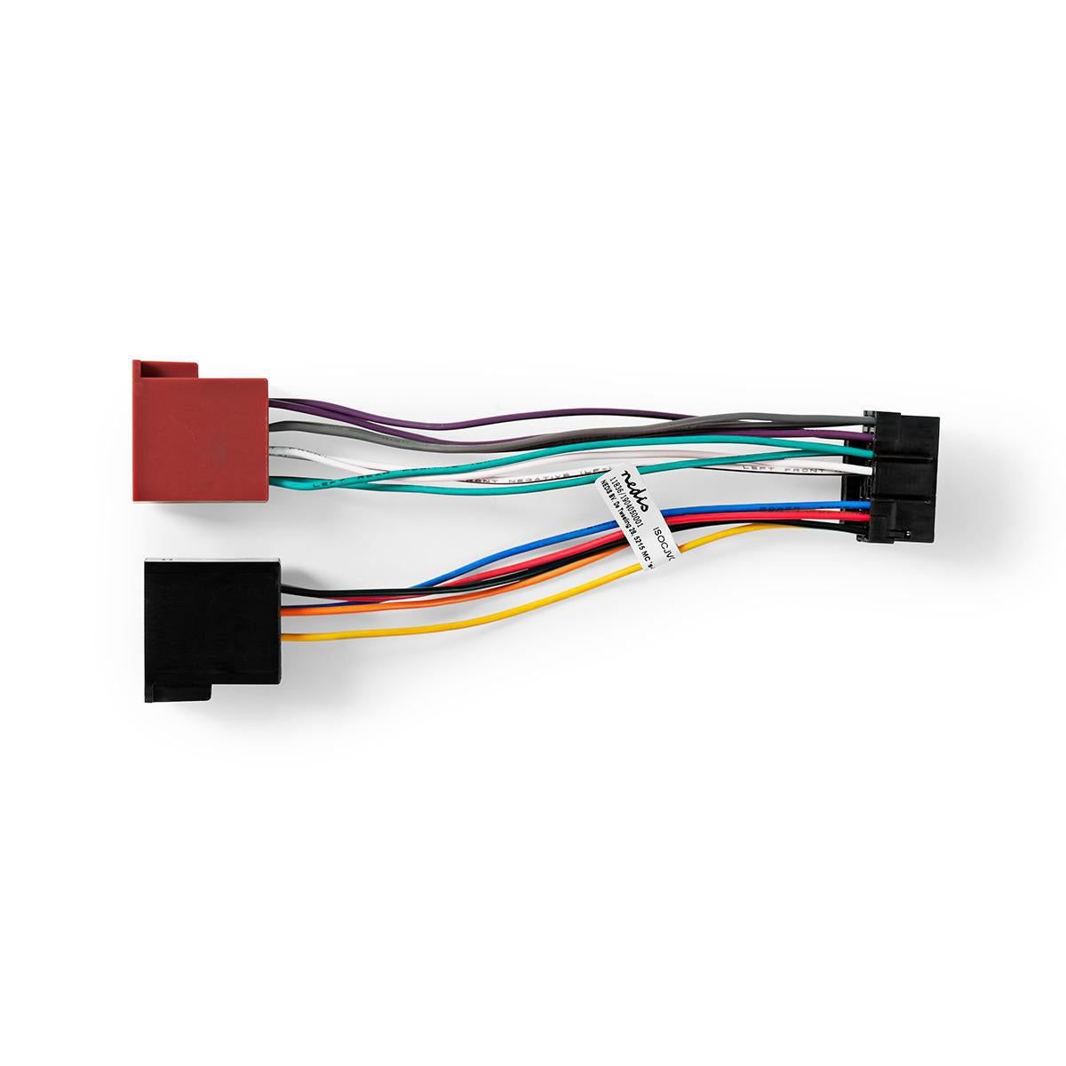ISO Adapter Cable | ISO Compatibility: JVC | 0.15 m | Round | PVC | Plastic bag