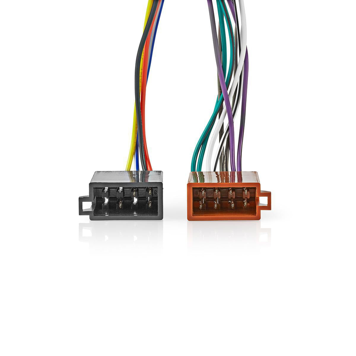ISO Adapter Cable | ISO Compatibility: Kenwood | 0.15 m | Round | PVC | Plastic bag