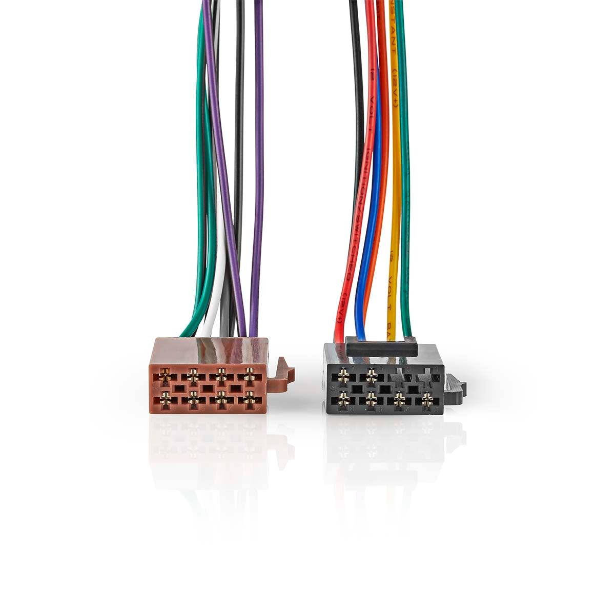 ISO Adapter Cable | ISO Compatibility: Standard | 0.15 m | Round | PVC | Box
