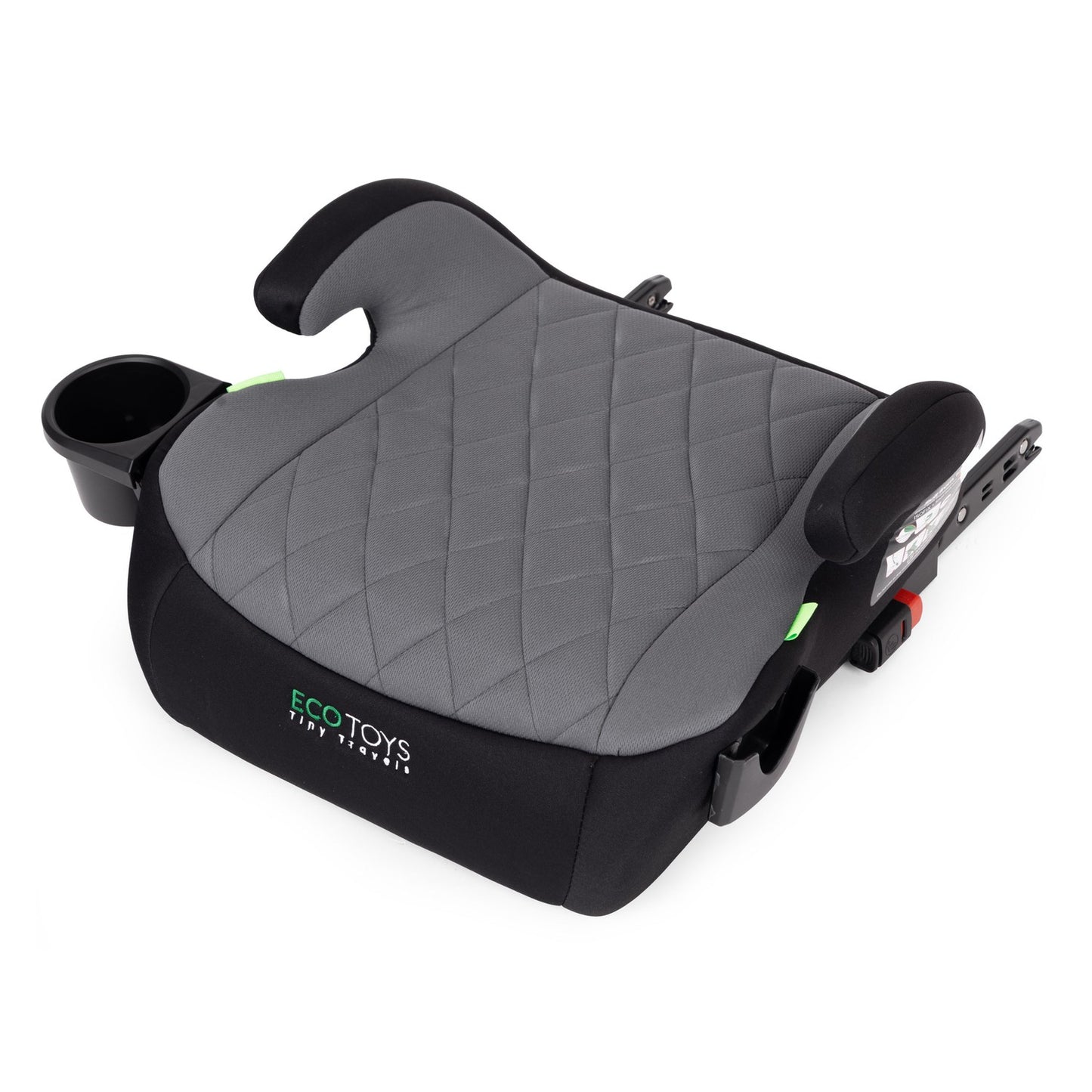 ISOFIX Car Booster Seat with Cup Holder, 125-150 cm