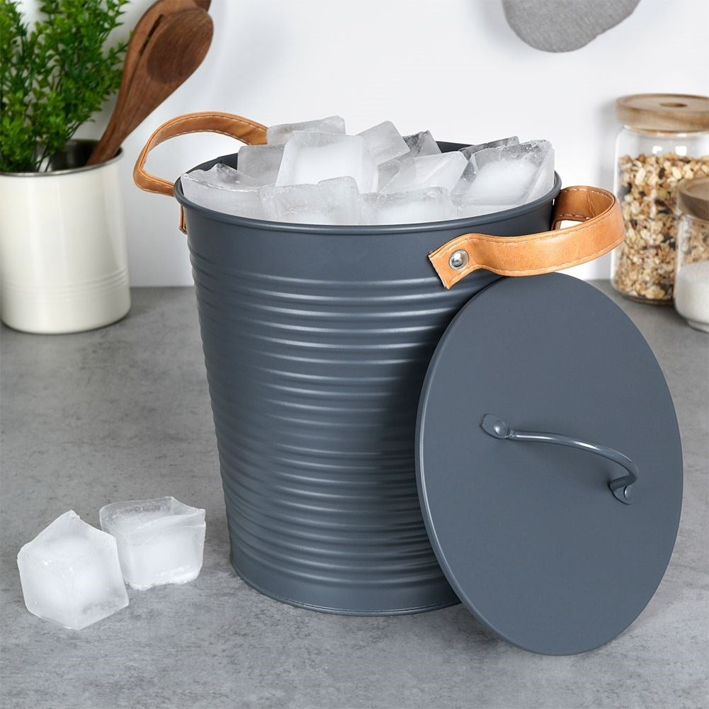 Ice Container with Handle for Champagne, Wine & Beverages