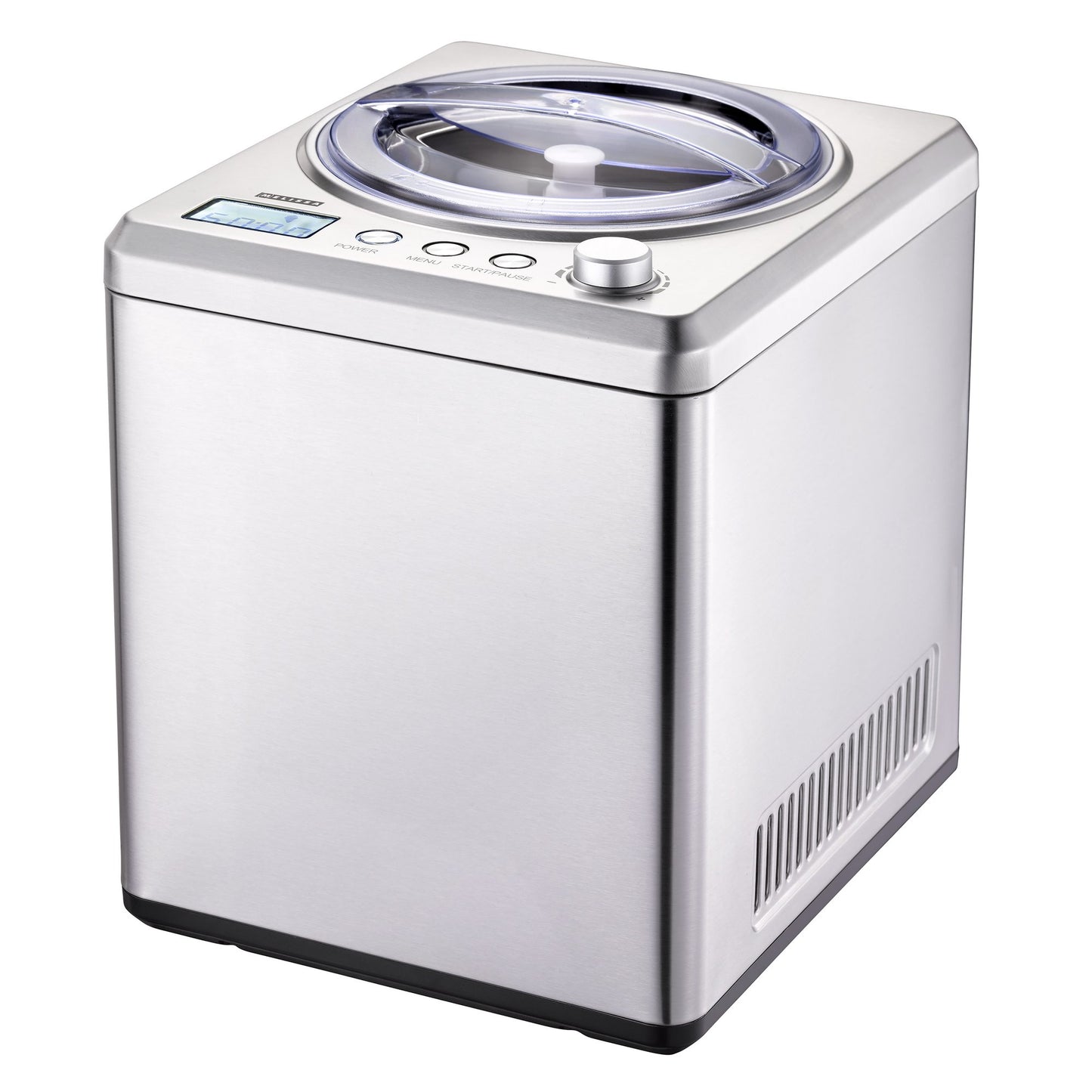 Ice Cream Maker 2L, 180W, Stainless Steel, Fast Freezing