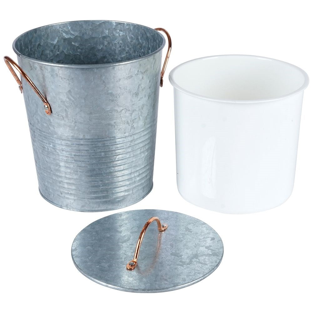 Ice container for Champagne, Wine and Beverages