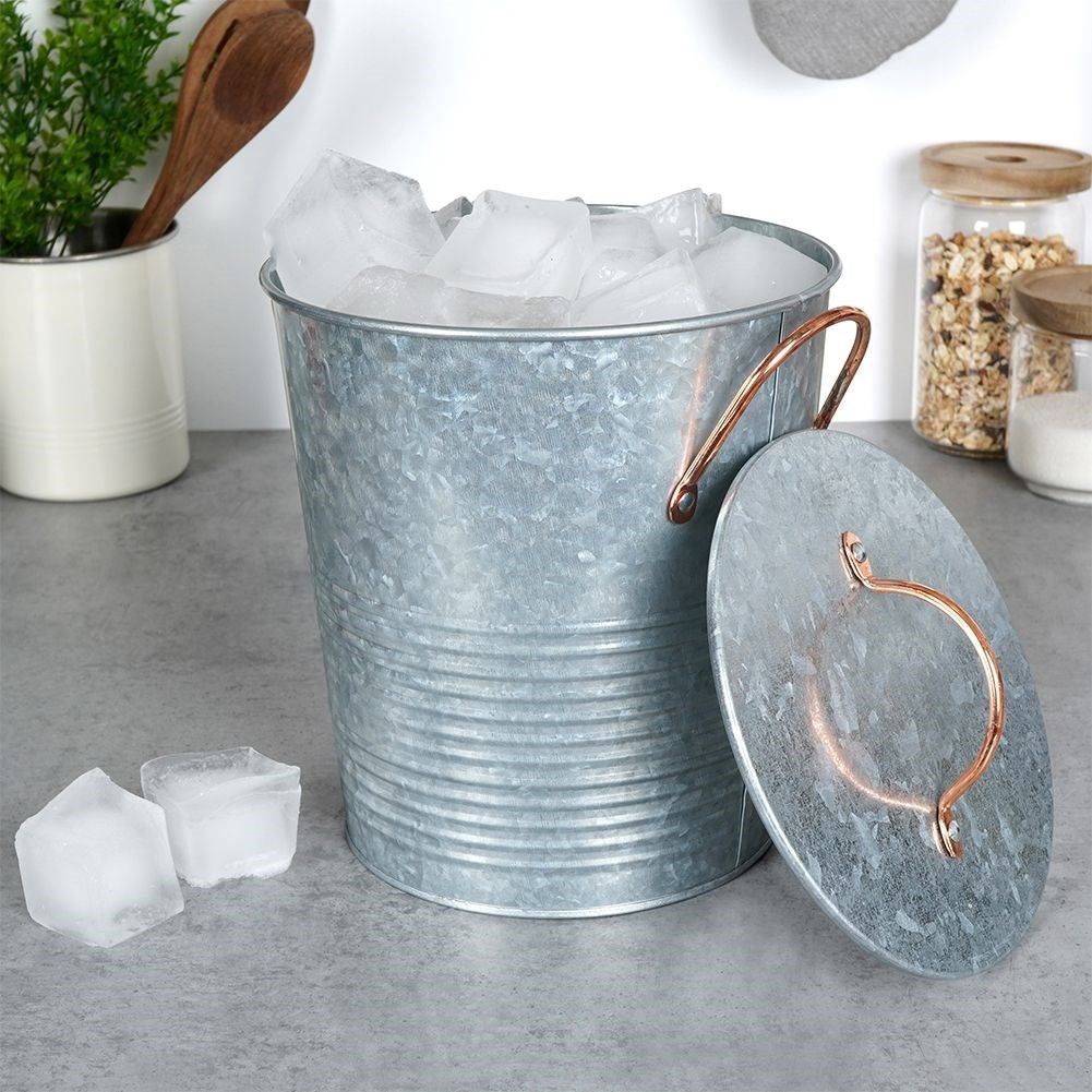 Ice container for Champagne, Wine and Beverages