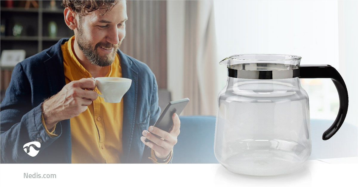Ice cream coffee pot | Compatible with: Moccamaster K / KB/ 1 0PL / Excellent 10S | 1.2 l | Black
