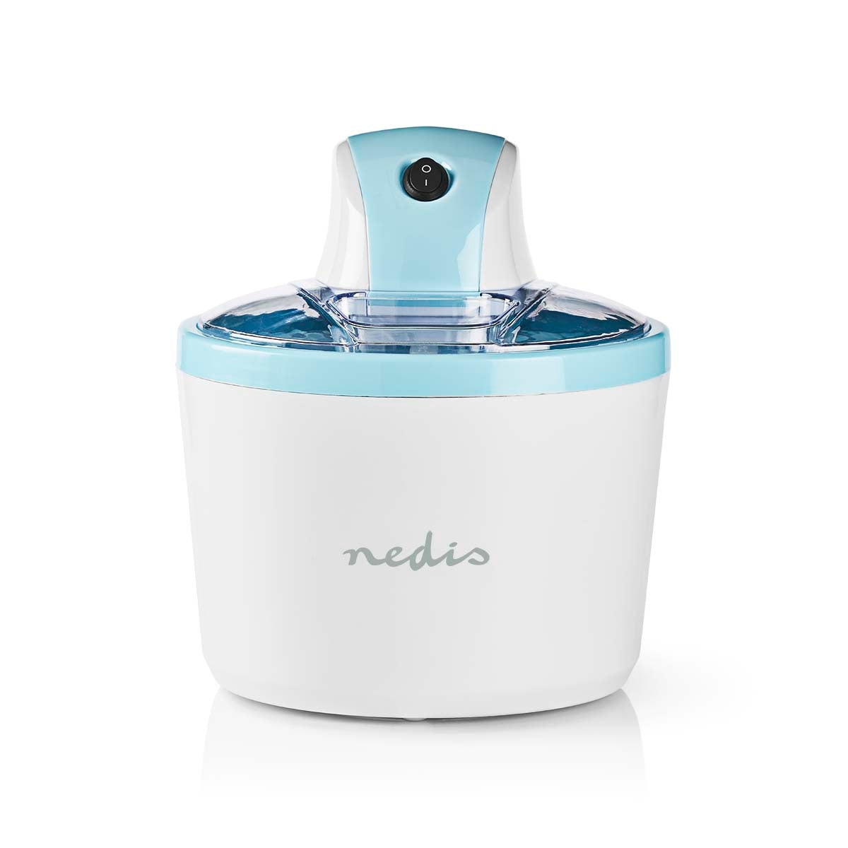 Ice cream machine | 1.2 l | Blue / White | Aluminum / Plastic