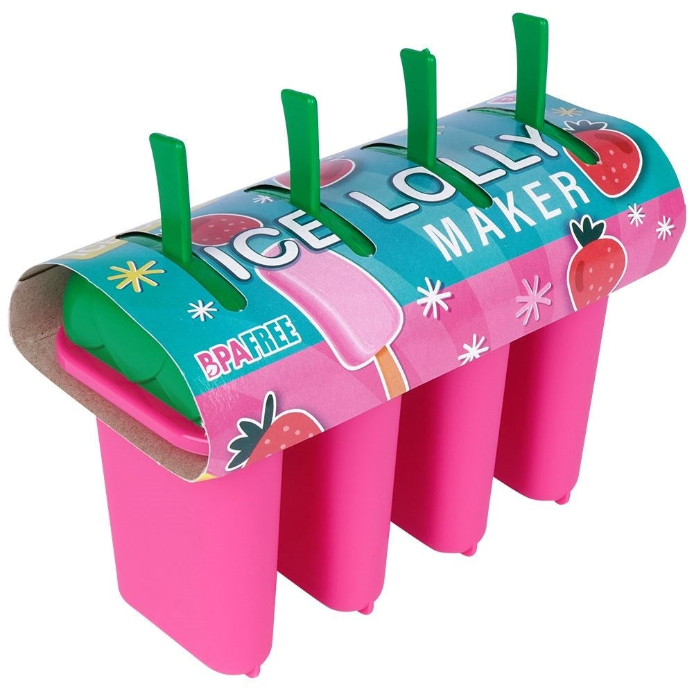 Ice cream molds with stand for simple homemade ice cream