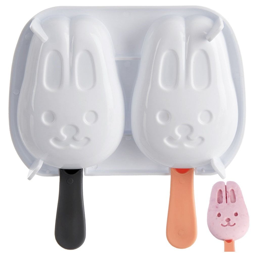 Ice cream mold with lid